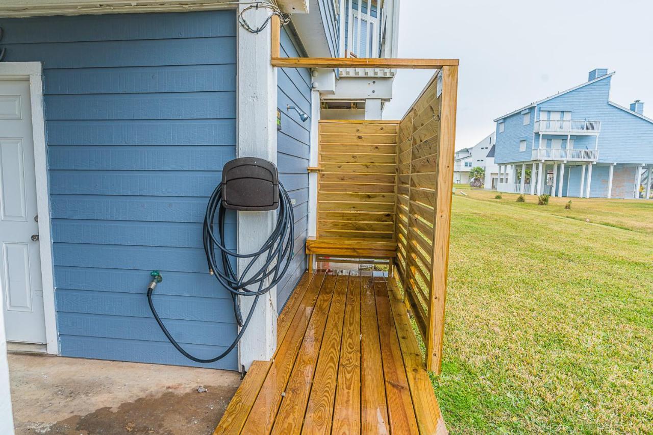 Hot Tub - Ocean Views - Steps To Private Beach - Quiet Location 加尔维斯敦 外观 照片